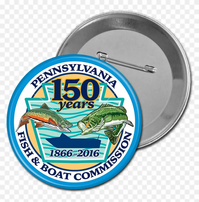 150th Anniversary Pa Fish And Boat Commission Logo