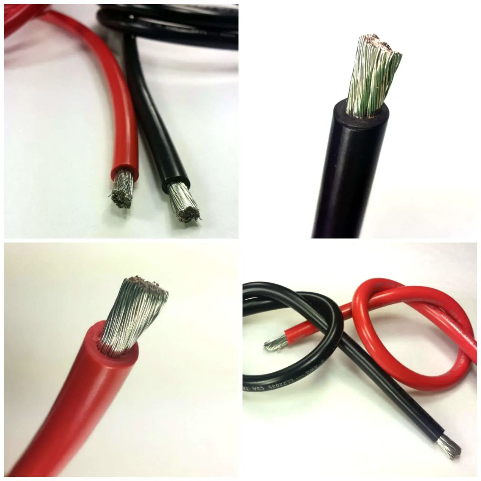 6 AWG Gauge Battery Cable, Marine Grade Wire Tinned Copper ...