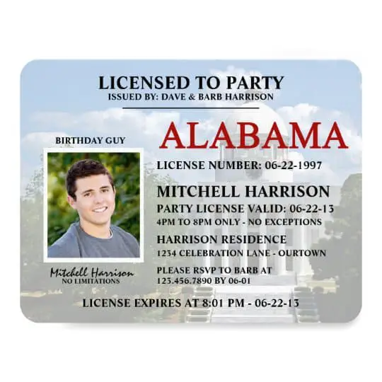 Alabama Drivers License Back : Evolved IDs Â· Buy Alabama Fake ID ...