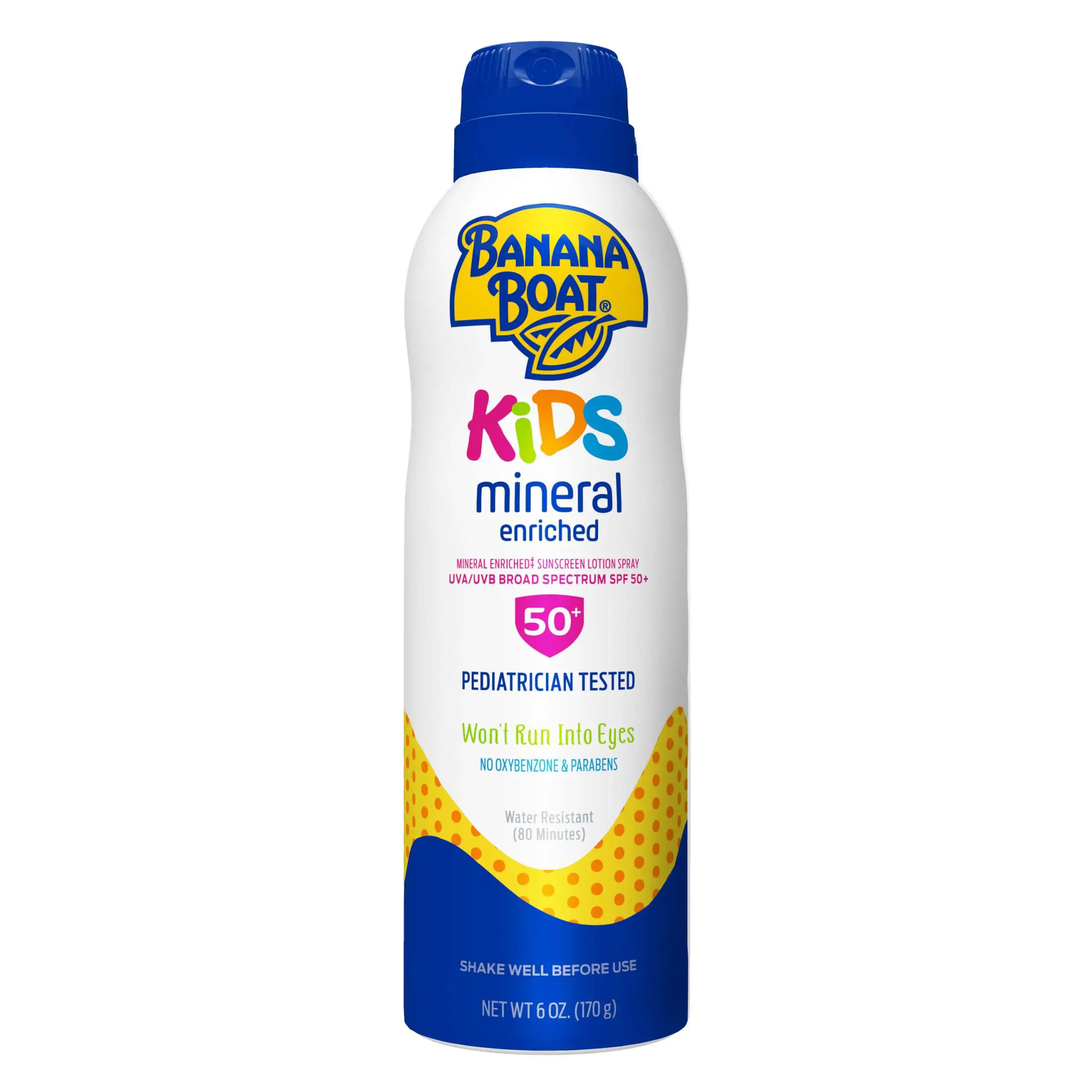 Banana Boat Kids Mineral Enriched Sunscreen Spray SPF 50 ...