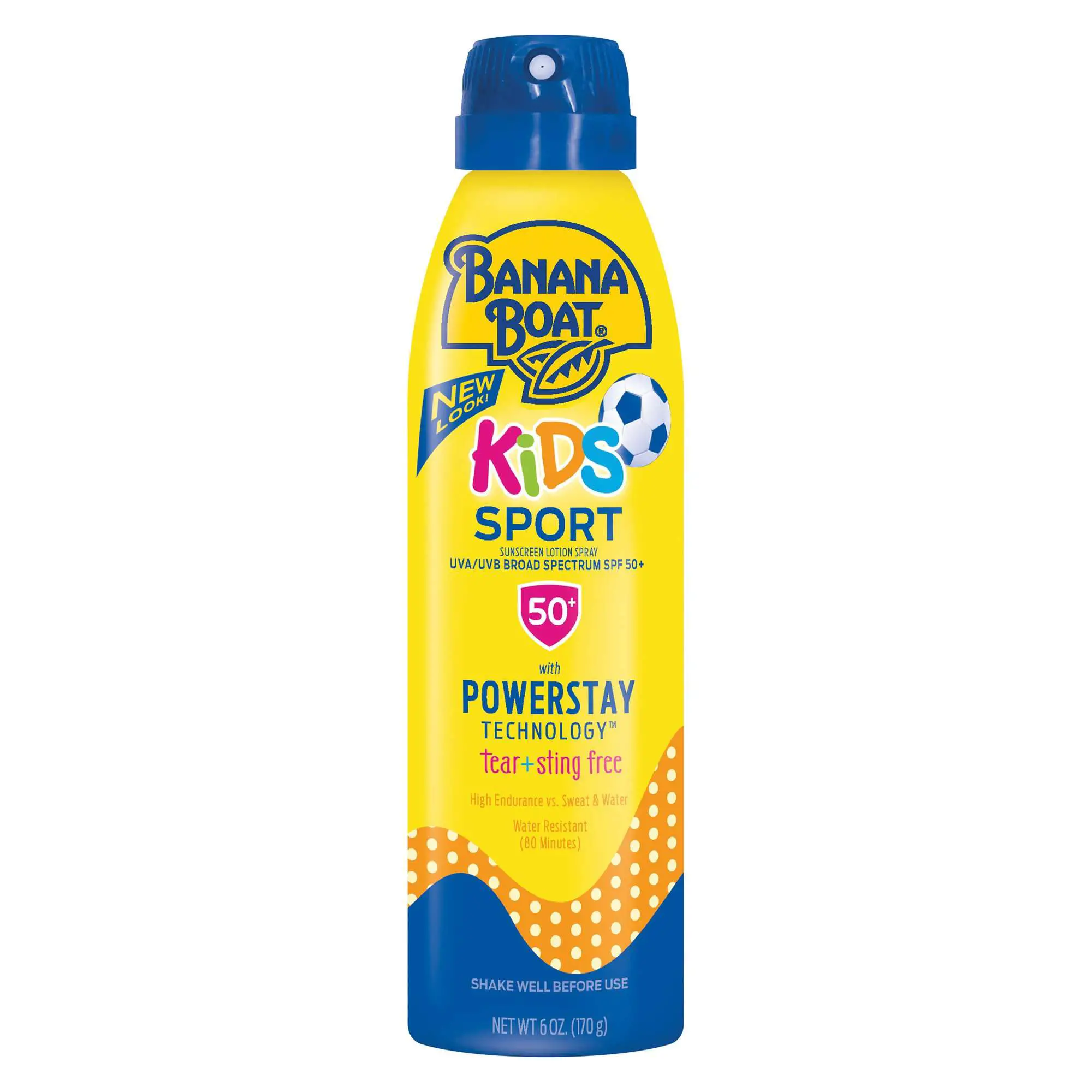Banana Boat Kids Sport Sunscreen Spray SPF 50+, 6 Oz ...
