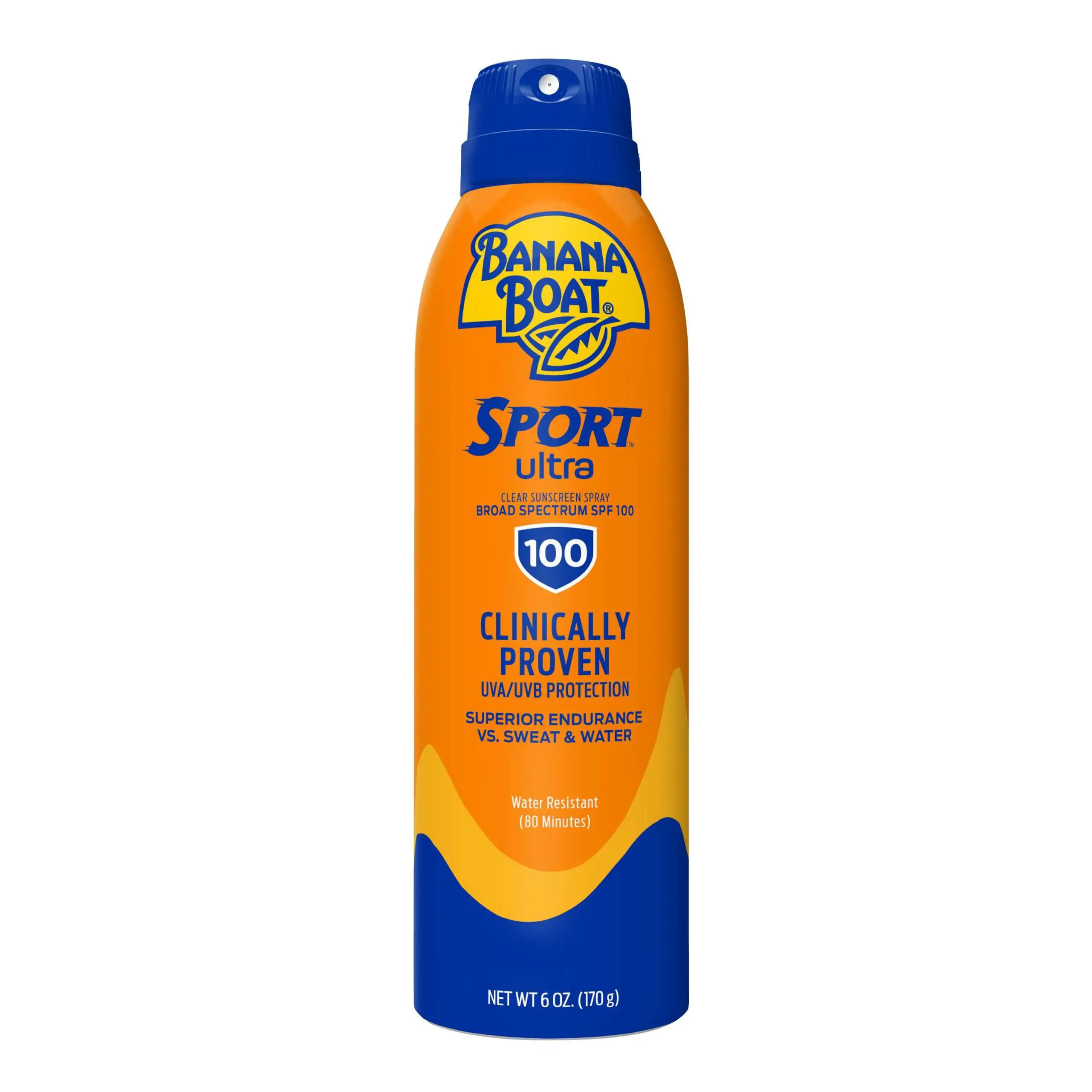 Banana Boat Ultra Sport Clear Sunscreen Spray SPF 100, 6 ...