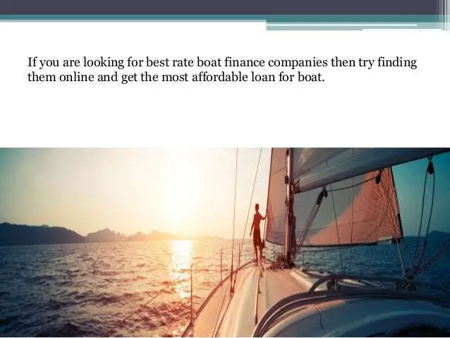 Best interest rate on boat loan