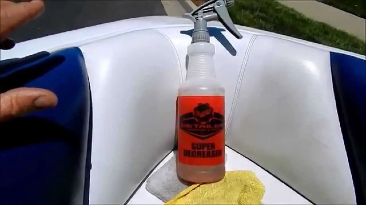 Boat Cleaning and Detailing: How to clean vinyl upholstery ...