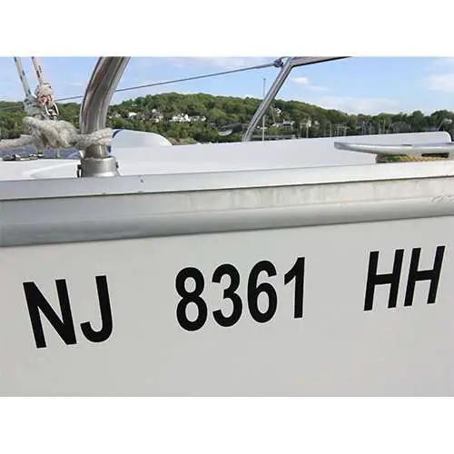 Boat Registration Numbers