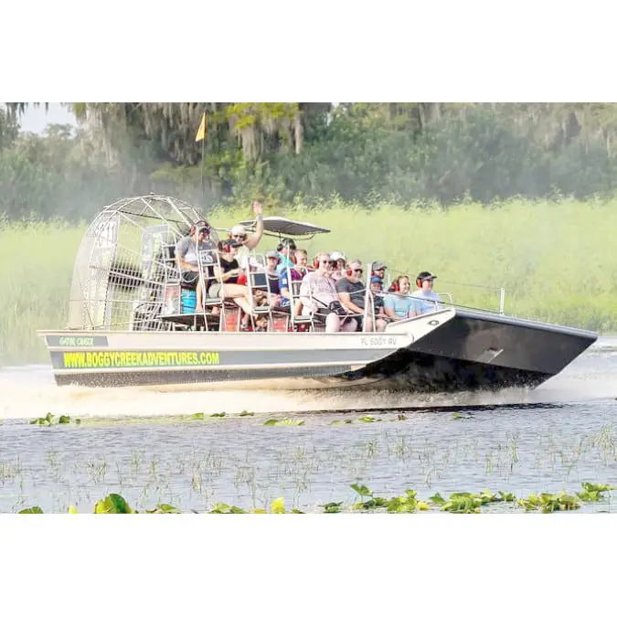 Boggy Creek Airboat Half Hour Ride near Orlando, Florida ...