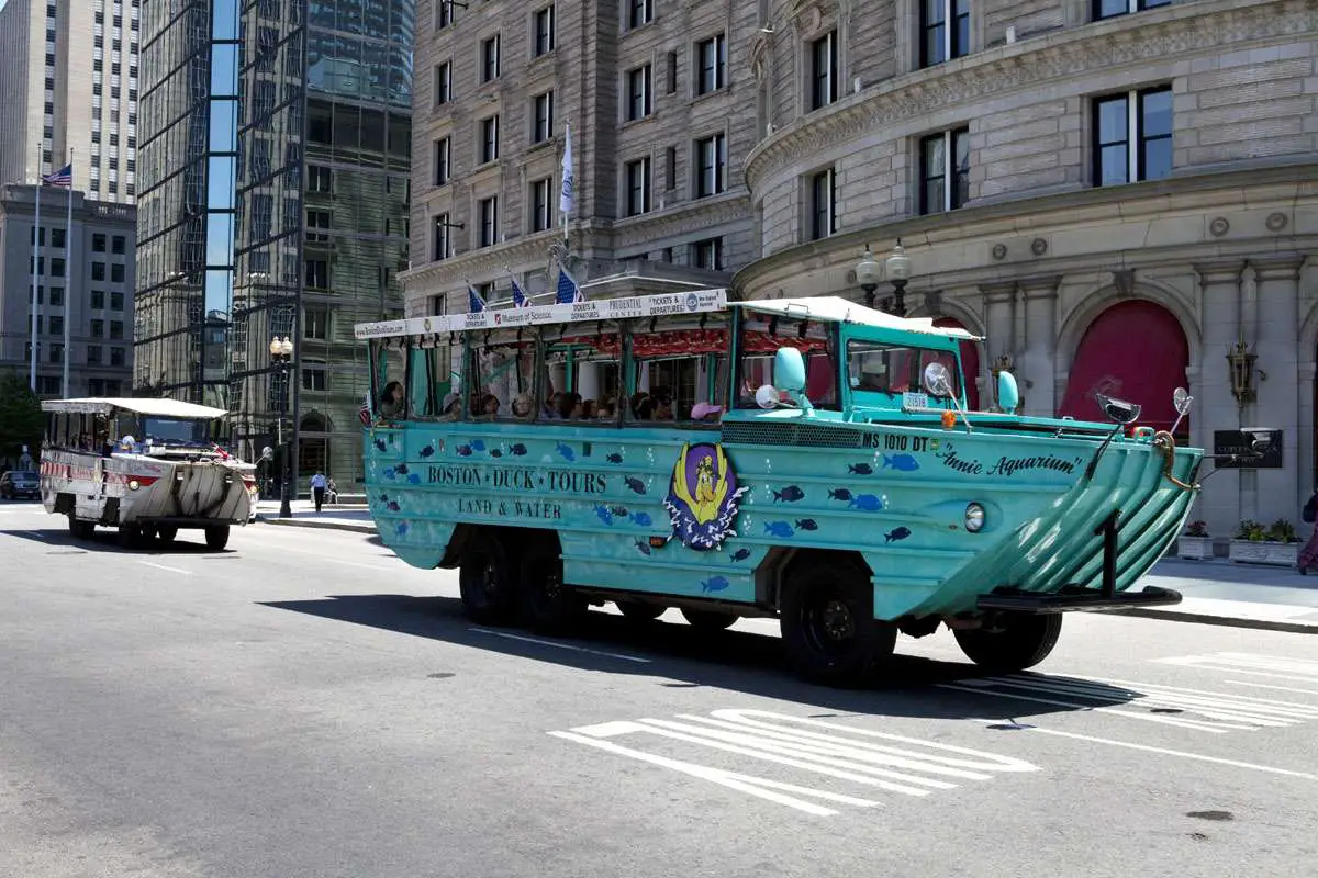 Boston Duck Tours to Add Second Staffer for Each Vehicle