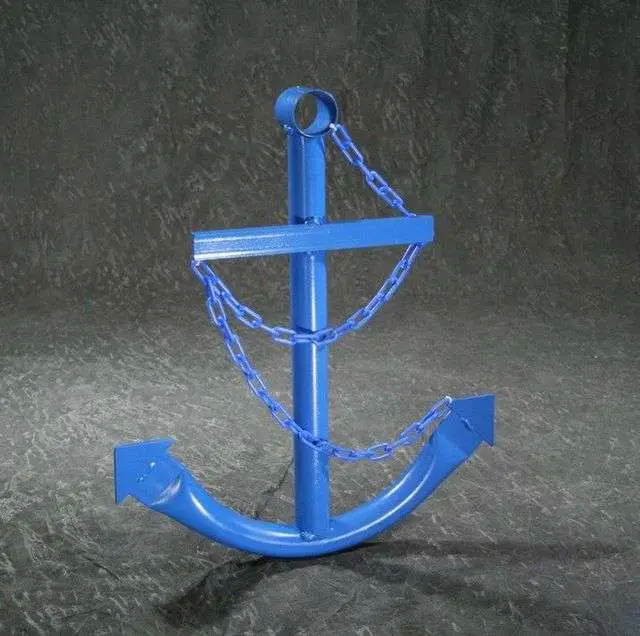 Buy Steel Navy Boat Anchor with Chain 72in