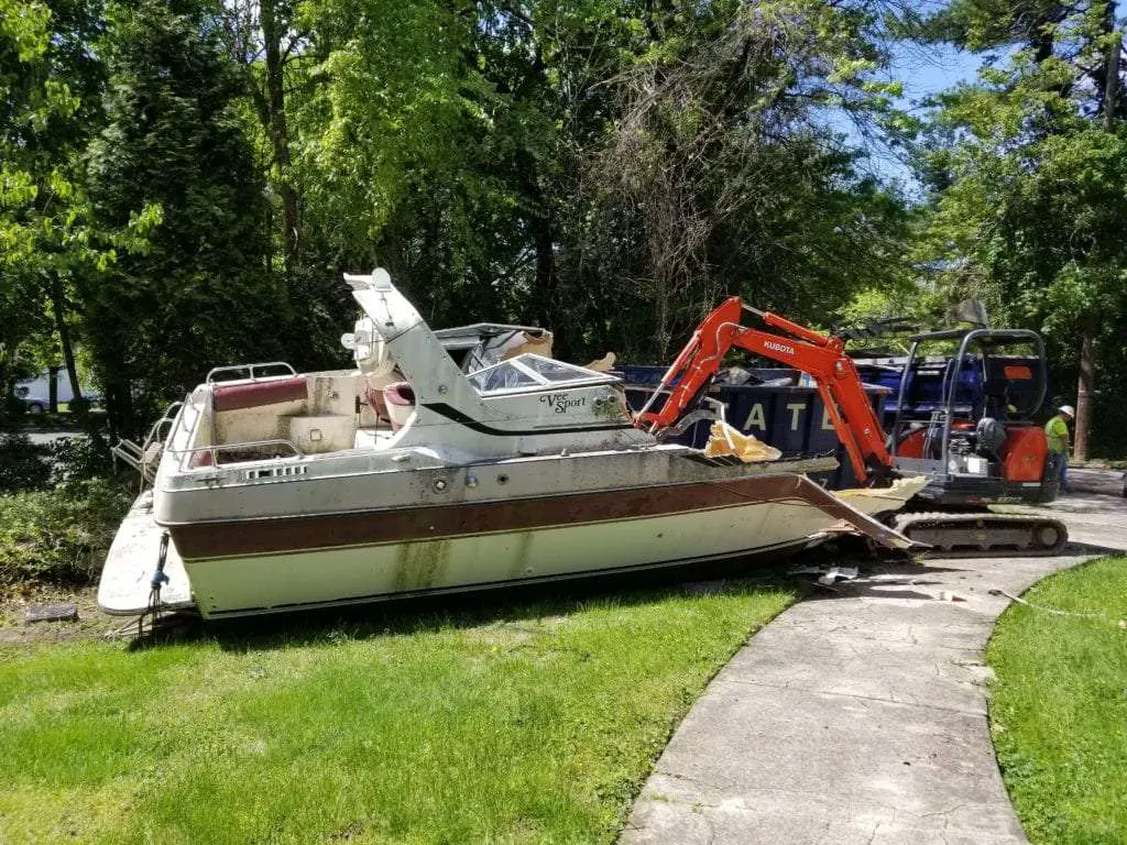 Can you scrap an old junk boat?