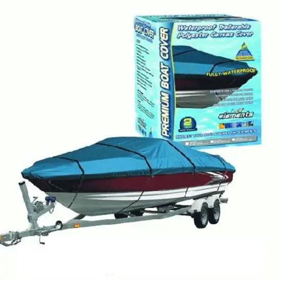Canvas Waterproof Boat Cover 5.2M To 5.8M Or 17