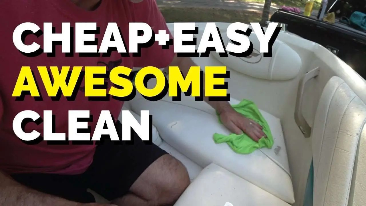 EASY CLEAN MOLD MILDEW BOAT VINYL SEATS + CARPET 2020 ...