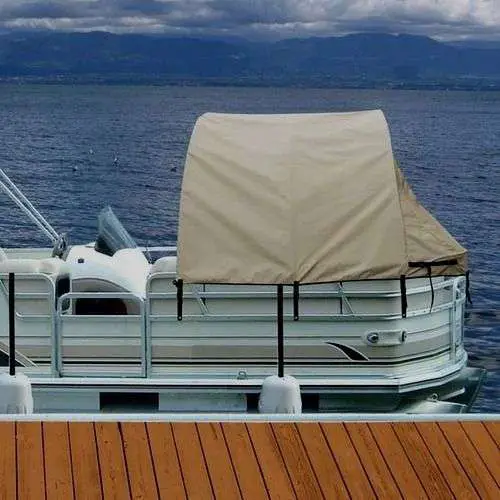 Enjoy cover from the sun and privacy while your sail boat is docked ...