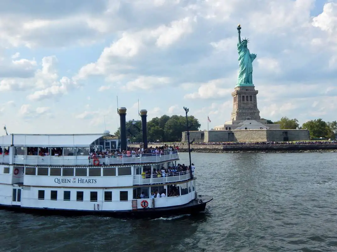 Ferry ride to the Statue of Liberty.