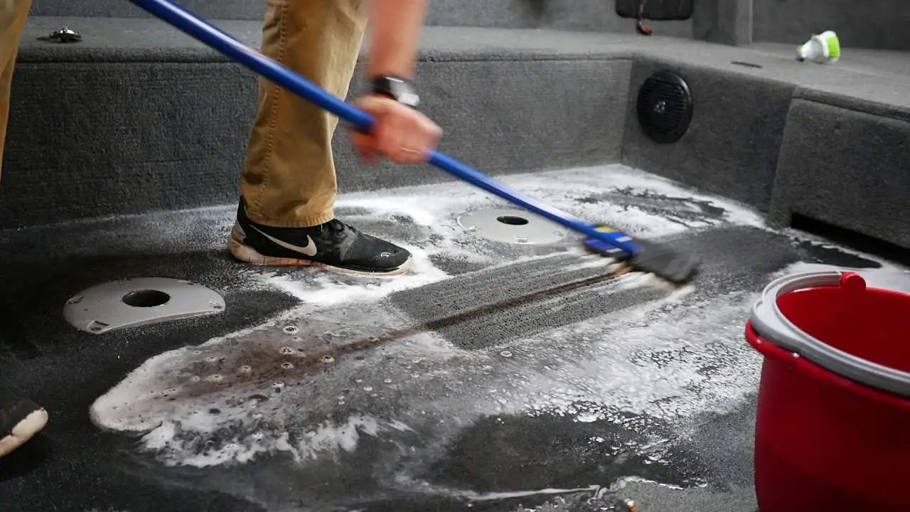 How to Clean Boat Carpet and restore the fluff!