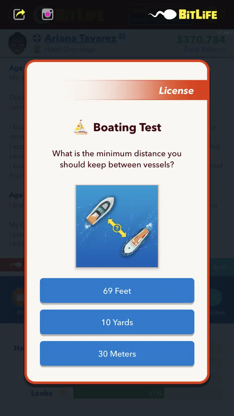 How to Get a Boating License in BitLife