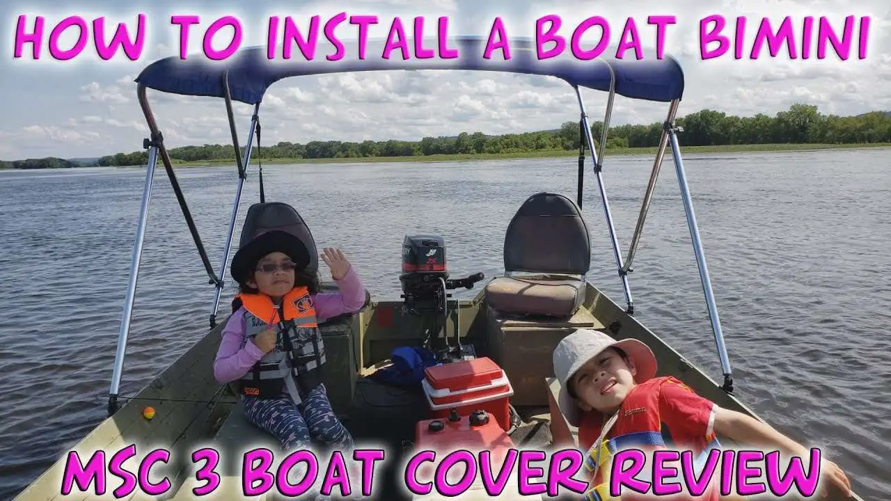 How to Install a BIMINI Top Boat Cover and Product Review ...