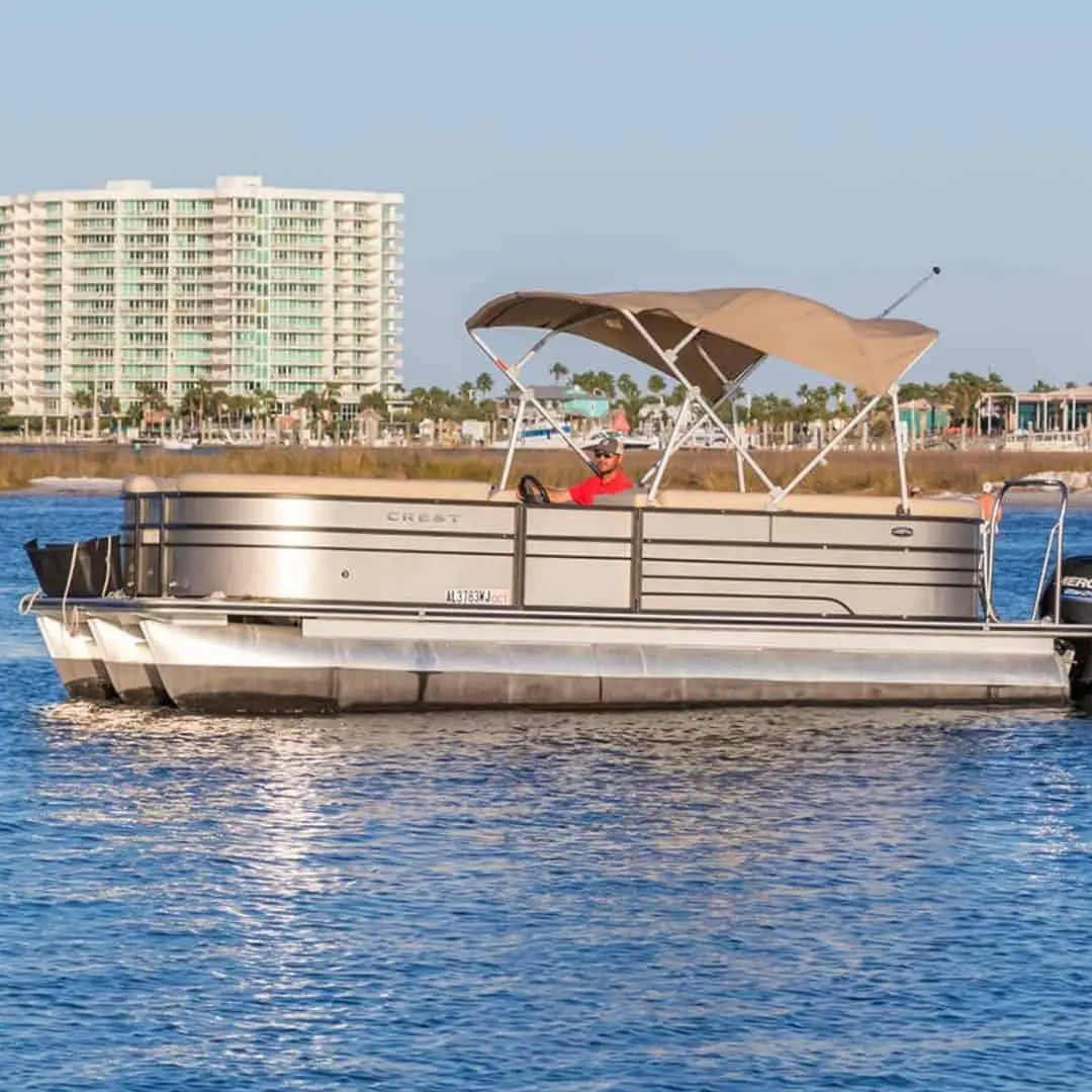 Luxury Pontoon Boat Rental in Orange Beach
