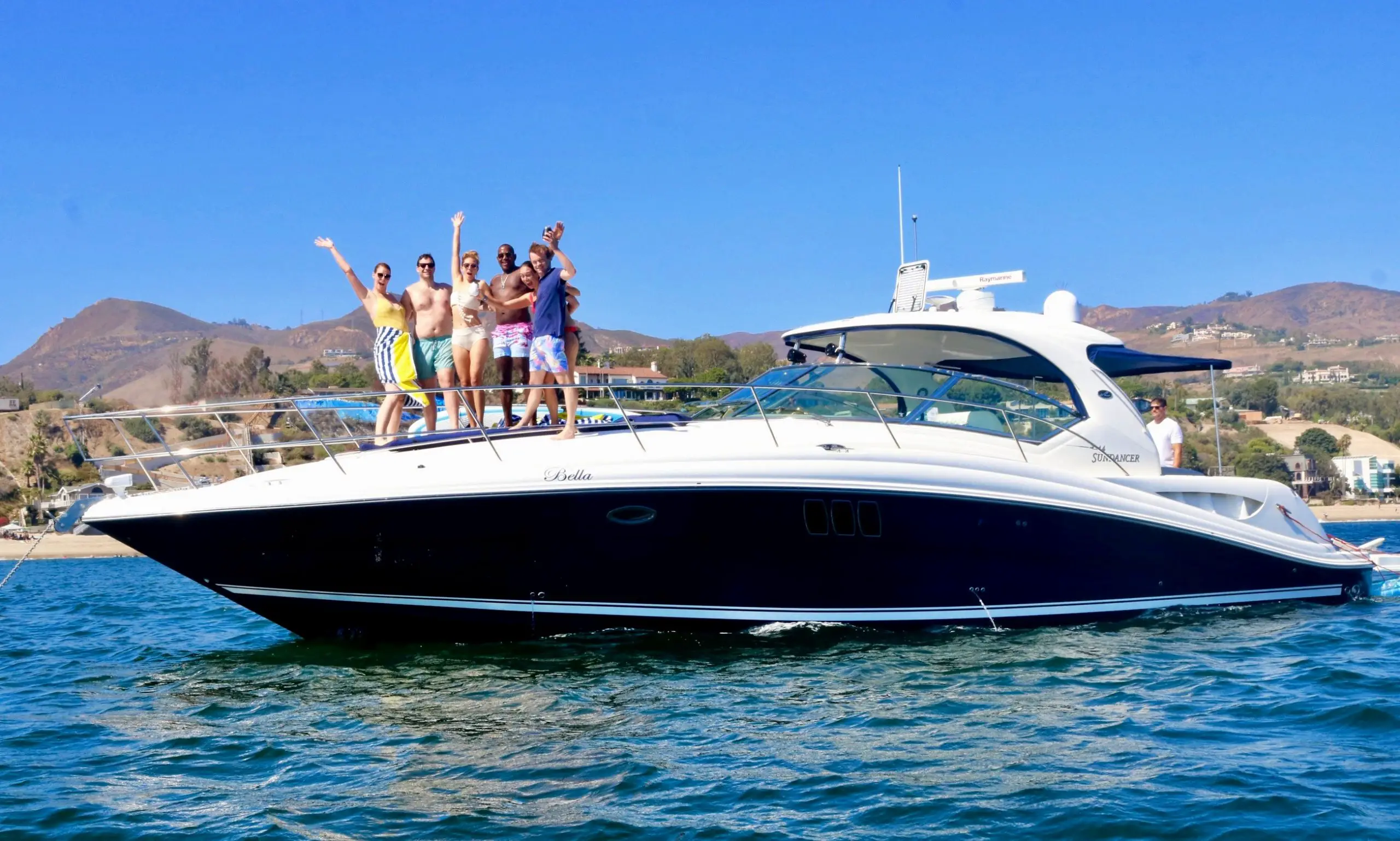 Luxury Private Power Boat Los Angeles, Marina Del Rey