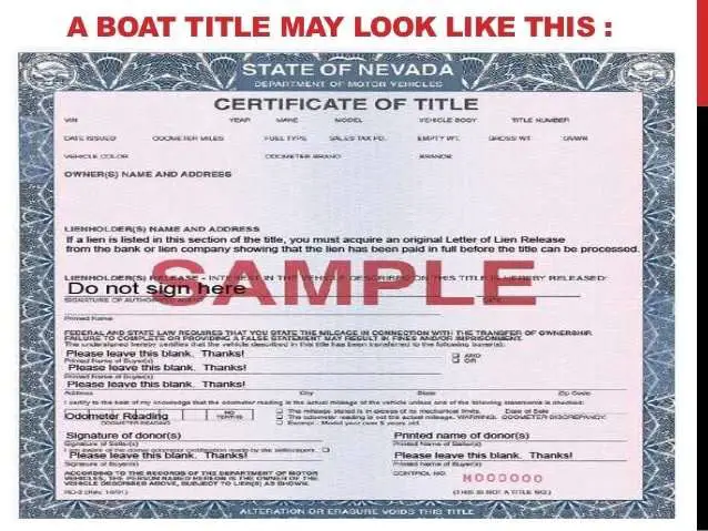 Make your boat legit and recover lost boat title