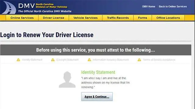 North Carolina DMV tests online driver license renewal ...