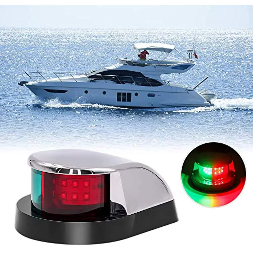 Obcursco Boat Navigation Light, Marine LED Navigation Light, Boat LED ...