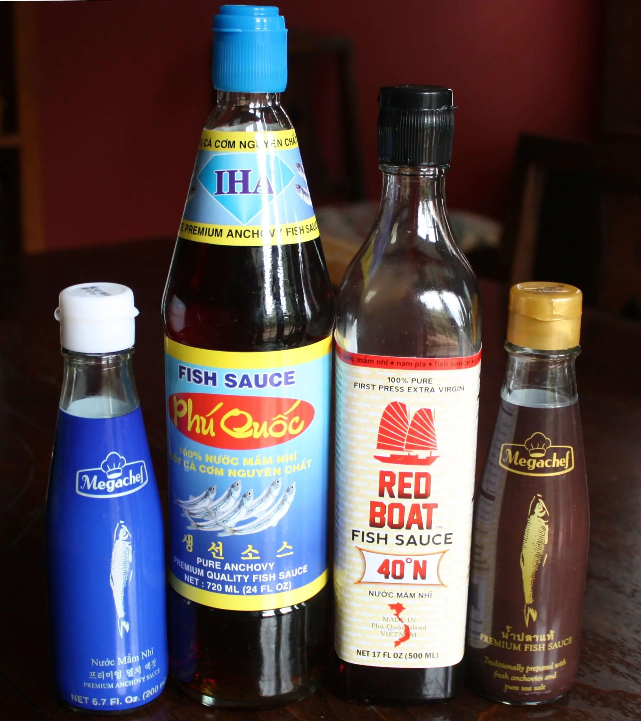 Premium Fish Sauces to Try: Red Boat, IHA, Megachef