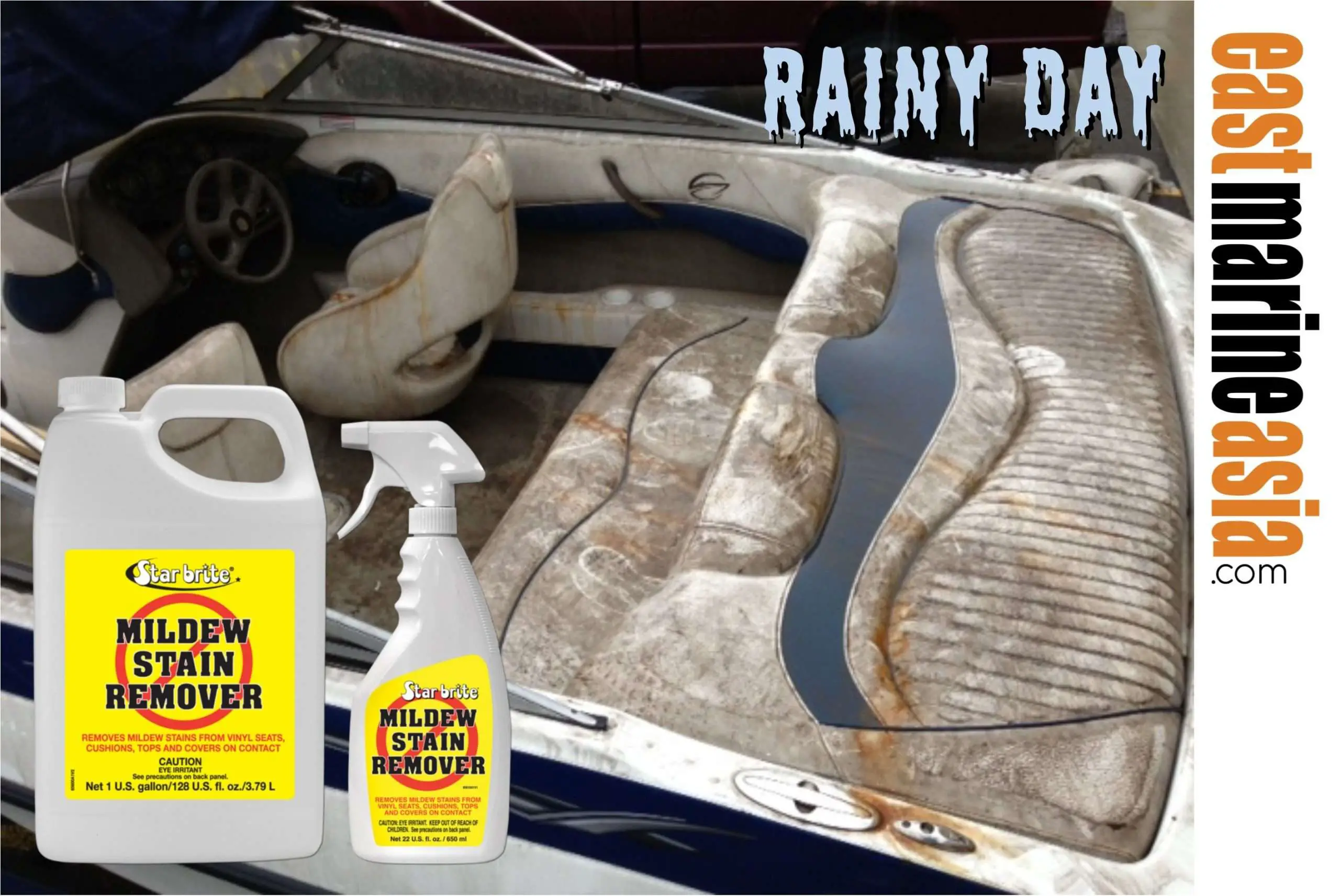  Rainy day ~~~ removes mildew stains from vinyl seats ...