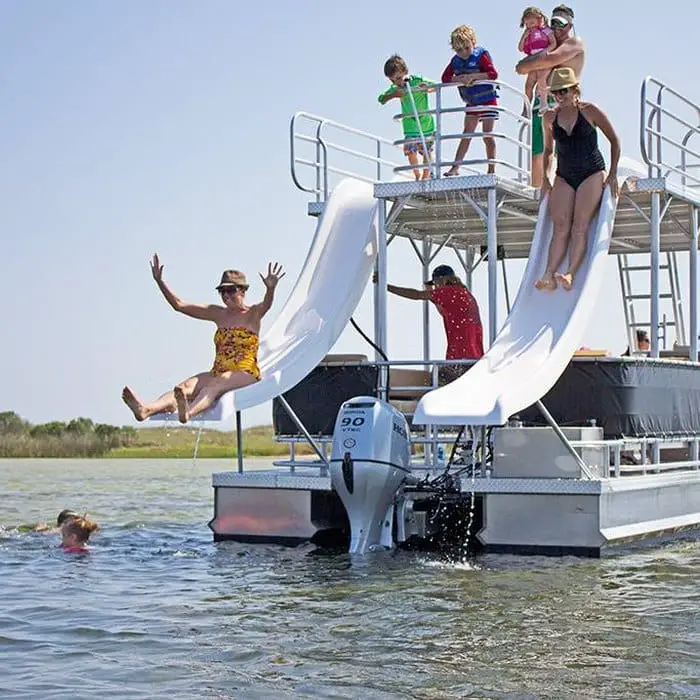 Rent A Slide Boat On Keystone Lake In Oklahoma For A Summer Adventure ...