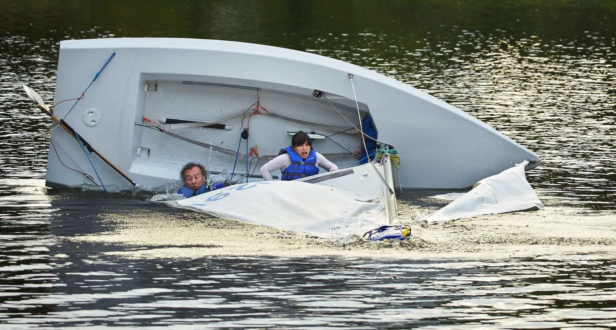 Sailing class: Capsizing is the easy part. Its getting ...