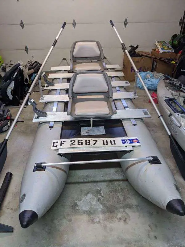 Sea Eagle 375fc Fold Cat inflatable pontoon boat for Sale ...