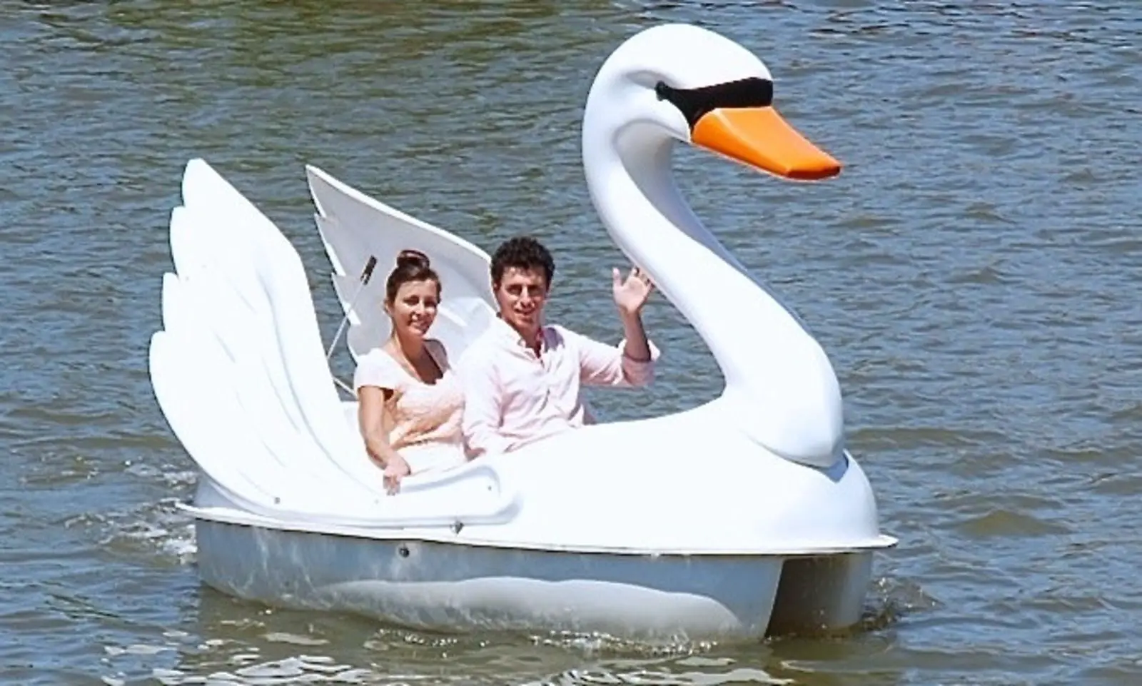 Swan Paddle Boat Rentals on Lady Bird Lake in Austin