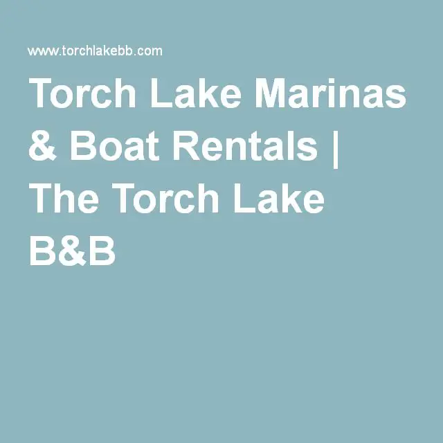 Torch Lake Marinas &  Boat Rentals