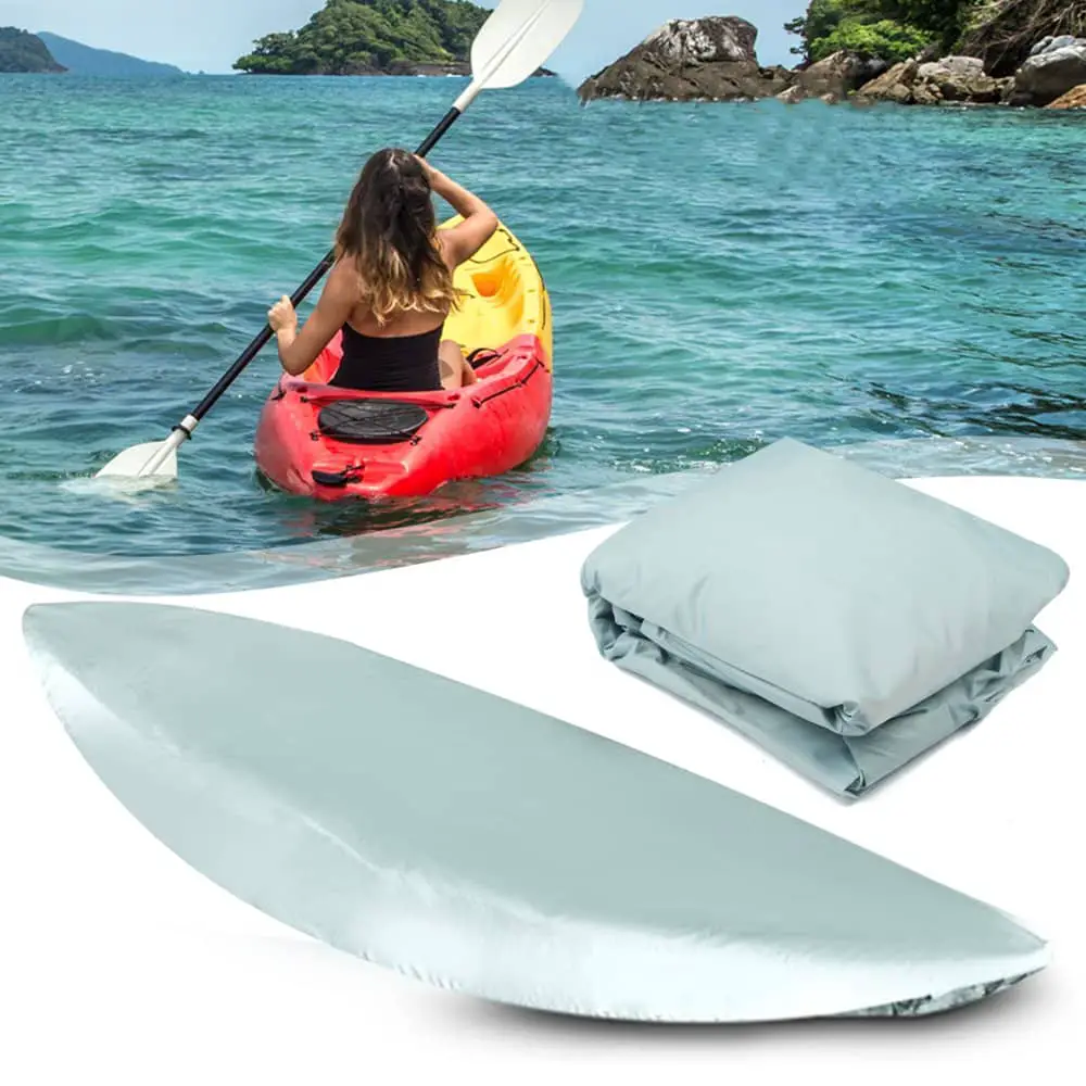 Waterproof Canoe Kayak Boat Cover Waterproof Storage Dust Cover Fit ...