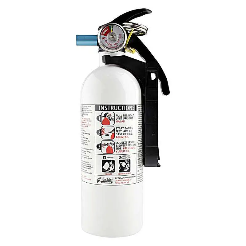 White Fire Extinguisher Dry Chemical Emergency Home Car ...
