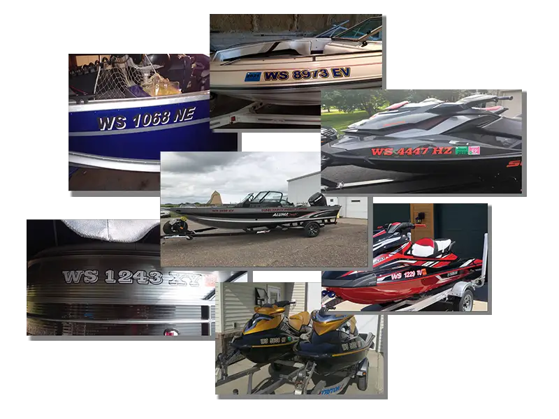 Wisconsin Boat Registration Numbers WI